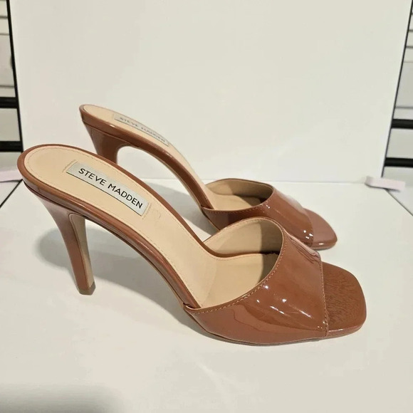 Steve Madden Brown Slide Heels – Effortlessly Chic - Picture 8 of 11